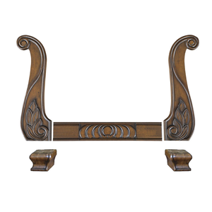 Rail de bras de canapé en bois massif personnalisé remplacement élégant support de meuble décoratif durable partie de canapé rustique moderne cadre en bois - Product Image 1