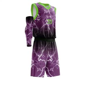 Uniformes de basket-ball d'impression sublimés personnalisés de haute qualité en tant que votre conception sans quantité minimale de commande - Product Image 4