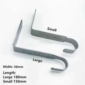 2 unids/set Lamina gancho laminectomía retractores dentales Manual 3-mandíbula ligero Acero inoxidable instrumentos quirúrgicos conjunto CE ISO - Product Image 3