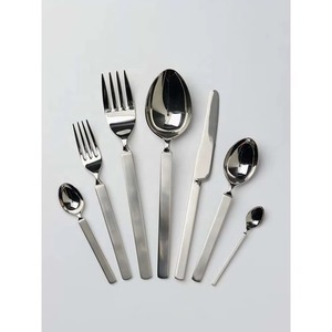 Juego de 4 cubiertos de acero inoxidable, cuchara, cuchillo, tenedor, apto para lavavajillas, utensilios de cocina, mesa, cafetería, hogar, chapado en oro - Product Image 2