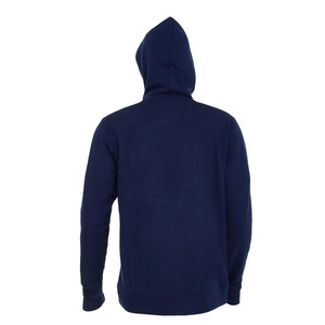 เสื้อฮู้ดผ้าฟลีซคอตตอนแบบเต็มตัวสั่งทำได้ตามต้องการสำหรับผู้ชาย ออกแบบโลโก้ได้ เสื้อฮู้ดฟลีซแบบเรียบสำหรับออกกำลังกายและสวมใส่ลำลองสำหรับผู้ชาย - Product Image 2