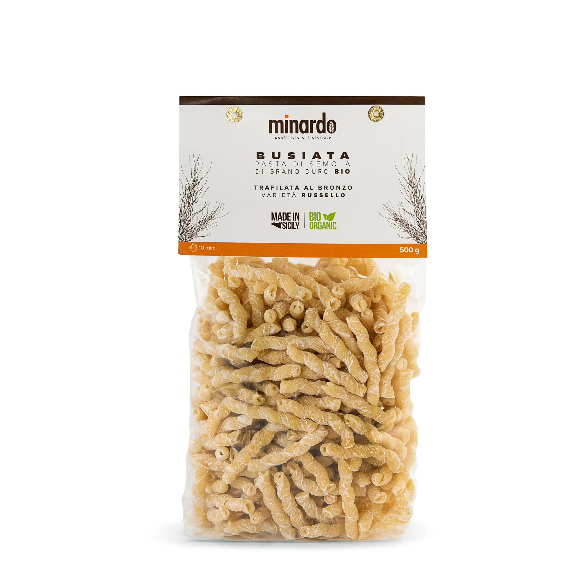 Busiata pasta biologica di grano duro-pasta di qualità premium made in Italy per cena