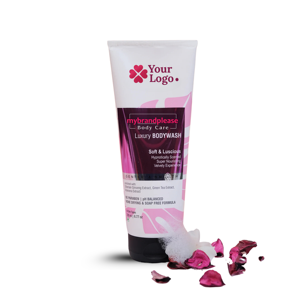 Lavado corporal de lujo con tacto de seda, marca personalizada, fórmula profundamente hidratante, frescura diaria para una piel suave y flexible, glicerina radiante - Product Image 1