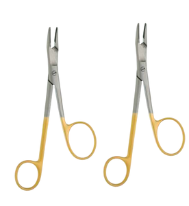 Porte-aiguilles Gillies Dentavex Corporation 16,0 cm, dentelé croisé, incurvé, TC - Product Image 2