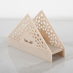 Bismillah arabe porte-serviettes en tissu support décor islamique Ramadan Table à manger accessoire de cuisine musulman Serviette organisateur - Product Image 4