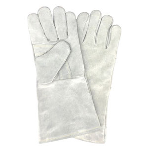 ถุงมือนิรภัยสำหรับผู้ชาย, ถุงมือหนังวัวสำหรับทำงานเชื่อมกีฬาและ8008 Moto ถุงมือทนความร้อน - Product Image 4