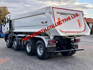 Camion benne basculante MAN TGS 35.460 8x4 d'occasion à vendre, Euro 3 Diesel, conduite à gauche, moteur diesel robuste - Product Image 4