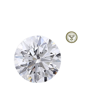 Diamant rond en laboratoire cultivé de 2,00 carats, blanc D, VVS2, certifié IGI, forme fantaisie, coupe excellente, bijoux de fiançailles - Product Image 1