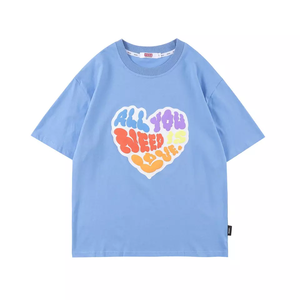 Venta al por mayor 100% algodón personalizado espuma serigrafía camisetas de gran tamaño estilo Hip Hop cuello redondo algodón suave 3D Puff impresión camisetas - Product Image 6