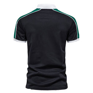 Polos de sublimación para hombre, ropa informal, superventas, nuevo diseño, logotipo personalizado, polos transpirables de Color sólido para hombre, OEM - Product Image 3