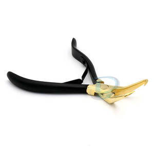 Matériaux durables, prix bas, vente chaude, pinces et outils professionnels pour extensions de cheveux plaqués or - Product Image 4