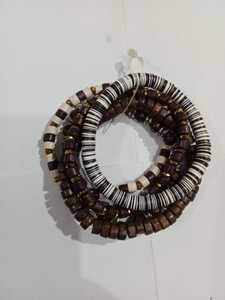 Cuentas de resina hechas a mano modernas y collar con colgante de perla de imitación joyería de moda artesanías para bodas - Product Image 3