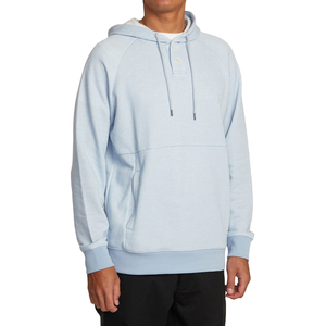 Sudadera con capucha con estampado personalizado para hombre, sudadera de lana térmica de invierno con patrón sólido, sudaderas con capucha de Material de algodón negro 100% para hombre - Product Image 3