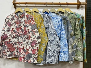 Fleur Imprimer Veste Femmes Matelassé Coton Manteau Réversible À La Main Matelassé Veste Vintage Bloc Imprimer Veste Manteau Survêtement Cadeau - Product Image 3