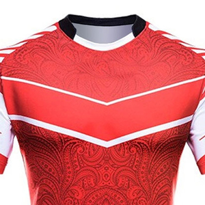 Maillots de rugby personnalisés imprimés de qualité supérieure, écologiques, respirants, à séchage rapide, anti-humidité, pour l'entraînement et les matchs, vente en gros - Product Image 2