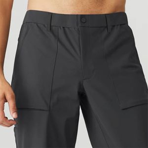 Pantalon de bureau de qualité supérieure pour hommes-Design confortable à boutons, idéal pour les looks professionnels décontractés - Product Image 5