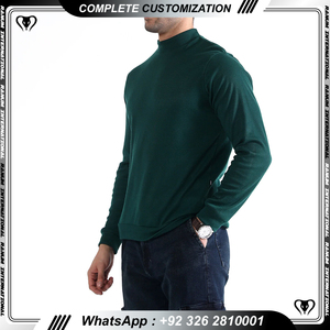 Premium Oversized <b>Men's</b> Trendy Hooded Pullover Sweatshirt Customizable O-<b>Neck</b> Design for Winter - Product Image 3