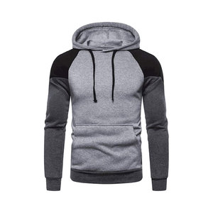 Sweat à capuche blanc en coton et polyester mélangé de qualité supérieure pour hommes, poids lourd, coupe régulière, logo imprimé personnalisé et écologique - Product Image 4