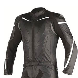 Combinaison en cuir de moto de logo imprimé de dernière qualité avec design professionnel Meilleure vente Combinaisons de course de moto avec matériau personnalisé - Product Image 5