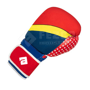 Gants de boxe en cuir sur mesure avec évacuation de l'humidité et fermeture à crochet et boucle Gants de gymnastique de haute qualité - Product Image 4