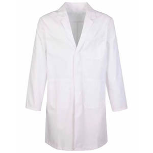 Bata de Laboratorio Médica al Por Mayor, Bata de Laboratorio Médica Más Vendida, Bata de Laboratorio Médica 100% Algodón - Product Image 2