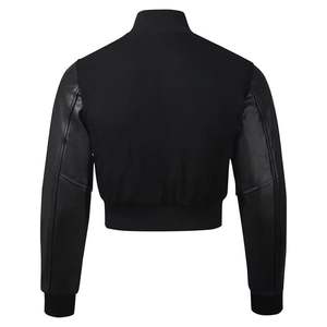 Veste universitaire pour femmes très demandée en provenance du Pakistan, en satin teint, imperméable, respirante, décontractée pour l'hiver - Product Image 2