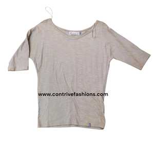 OEM Women's Slim Fit Crew Neck T-Shirt Organic Cotton Crop <b>Top</b> Custom Graphic Boxy Tee Plain Graphic Casual Ladies' Blank TShirt - Product Image 1