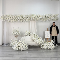 Arche de fleurs artificielles en soie en gros pour décorations de mariage, fête des mères et Noël - Couleur et taille personnalisables