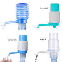 Pompe Distributrice d'Eau Froide Portable en Plastique en Gros avec Paille à Pression Manuelle pour Utilisation Extérieure et Automobile Modèle de Bureau