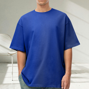 Best-Selling <b>Men's</b> 100% Organic Cotton T-<b>Shirt</b> Casual Solid Color Breathable Printed Clothing Supports Women - Product Image 2