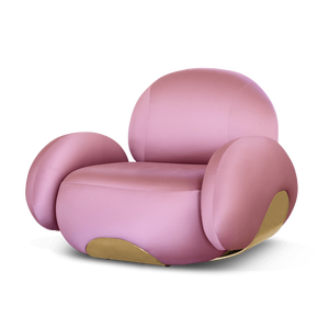 KARLOTTA Single <b>Sofa</b> Convertible and Extendable PU Upholstered Living Room Furniture One Seat for Home Use - Product Image 1