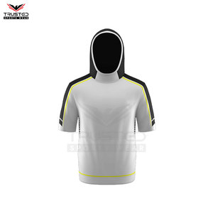 Sudaderas Ligeras y Transpirables de Manga Corta para Hombre, de Algodón Orgánico Ecológico, Colores y Logotipo Personalizables, Alta Calidad - Product Image 2