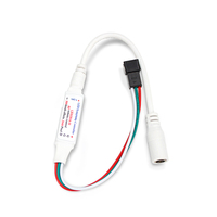 Mejor precio DC5V 24V SPI controlador de luz de píxeles RF 14Key Controlador LED de píxeles para WS2811WS2812B WS2813