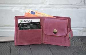 กระเป๋าใส่บัตรเครดิต OEM กระเป๋าใส่บัตรแบบสองพับกระเป๋าสตางค์แบบมินิมอลสำหรับผู้ชายกระเป๋าสตางค์ใส่เหรียญกระเป๋า LBW-0185หนังสำหรับผู้ชาย - Product Image 4