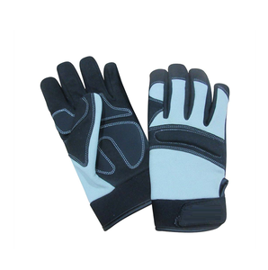 Guantes mecánicos de seguridad de trabajo personalizados de seguridad guantes de impacto de trabajo con baja tasa al por mayor Trabajo de impacto de cuero - Product Image 1