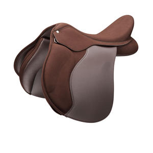 Selle de cheval en cuir véritable, respirante, pour l'entraînement en plein air, accessoires équestres, doublure en tissu, norme internationale - Product Image 6
