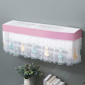 Funda Protectora para Aire Acondicionado de 1 Tonelada, Color Azul, Bordado Premium, Duradera, Protección Interior contra el Polvo, Diseño de Verano - Product Image 5