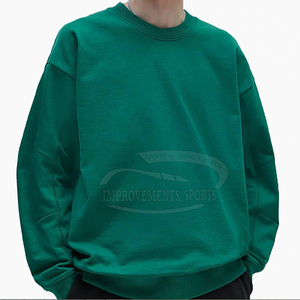 Por encargo de los hombres mejor precio nuevo diseño de color verde de alta calidad anti pilling preencogido sudaderas en blanco tarifa al por mayor - Product Image 1