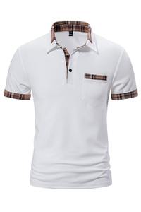 Camiseta Polo Deportiva Personalizada de Secado Rápido para Hombre, de Manga Corta, de Poliéster/Algodón, Estilo Urbano, para Golf - Product Image 5