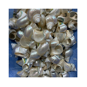 Rond de serviette en coquillage naturel, superposition de nacre sur anneau en alliage, accessoire de table de banquet du Vietnam, qualité supérieure, meilleur prix - Product Image 4