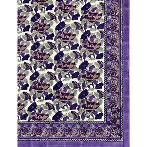 Percale Cotton Double Bedsheet with <b>Pillow</b> Covers 108 108 Breathable and Printed <b>Flat</b> Sheet - Product Image 2