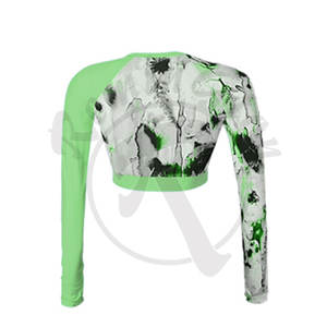 Top corto para mujer de alta calidad hecho con el mejor material camisas precio razonable bajo MOQ Top corto para mujer - Product Image 3