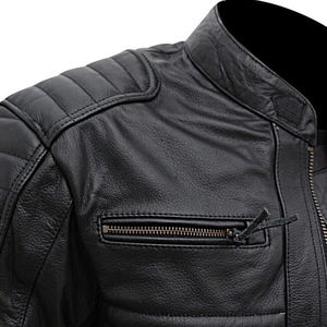 Chaquetas de cuero de moto para hombre-Ropa deportiva de invierno hecha a medida Equipo de montar impermeable y a prueba de viento - Product Image 3