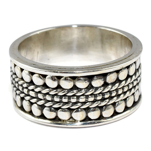Shri Ashapura Jewels Bohemian Christian Sterling Silver 925 <b>Rings</b> for Women & Unisex Wedding Gift Jewelry - Product Image 1