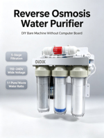 Nuevo Sistema de Filtro de Agua por Ósmosis Inversa Eléctrico de 5 Etapas para Debajo del Fregadero, de Acero Inoxidable, 800 GPD, Autolimpiante, con Doble Filtro, Modelo 2026