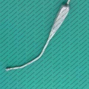 Tubo de succión Yankauer de acero inoxidable Premium, instrumento quirúrgico de 12 pulgadas, tubo de succión Yankauer médico reutilizable, aprobado por la CE - Product Image 3