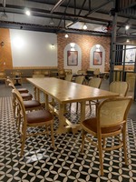 Chaises de restaurant vietnamiennes en bois luxueuses durables et pour de grandes quantités