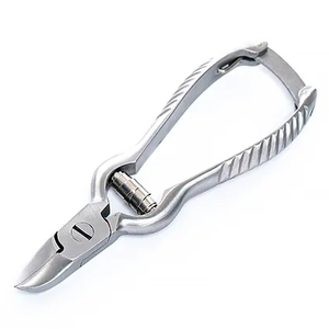 Cortauñas de calidad premium de acero inoxidable para uñas de los pies, para uso en salón, spa y hogar, con mango ergonómico. - Product Image 1