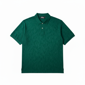 Camisas de Punto Casuales para Hombre, 100% Algodón, Impresión Personalizada, Transpirables, Moda, OEM, ODM, Venta al Por Mayor - Product Image 2