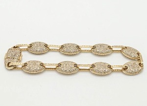 สร้อยข้อมือเพชรโมอิสสีเงินสเตอริงของขวัญที่สวยงามของขวัญสำหรับเธอ - Product Image 4